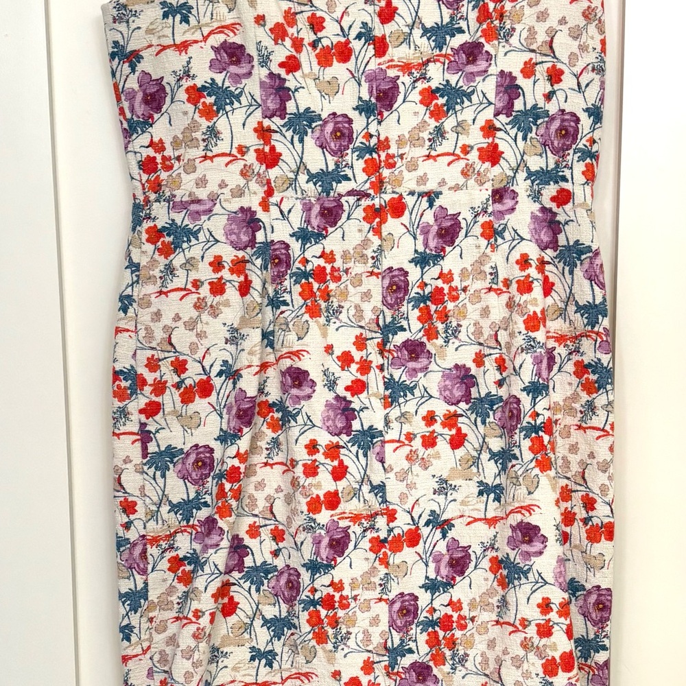 Ann Taylor Multicolor Floral Dress